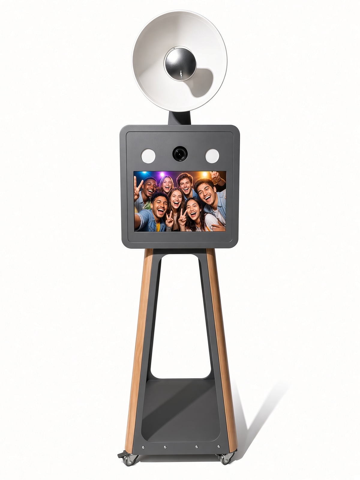 Borne selfie photobooth prête à l'emploi pour un mariage dans l'Aisne